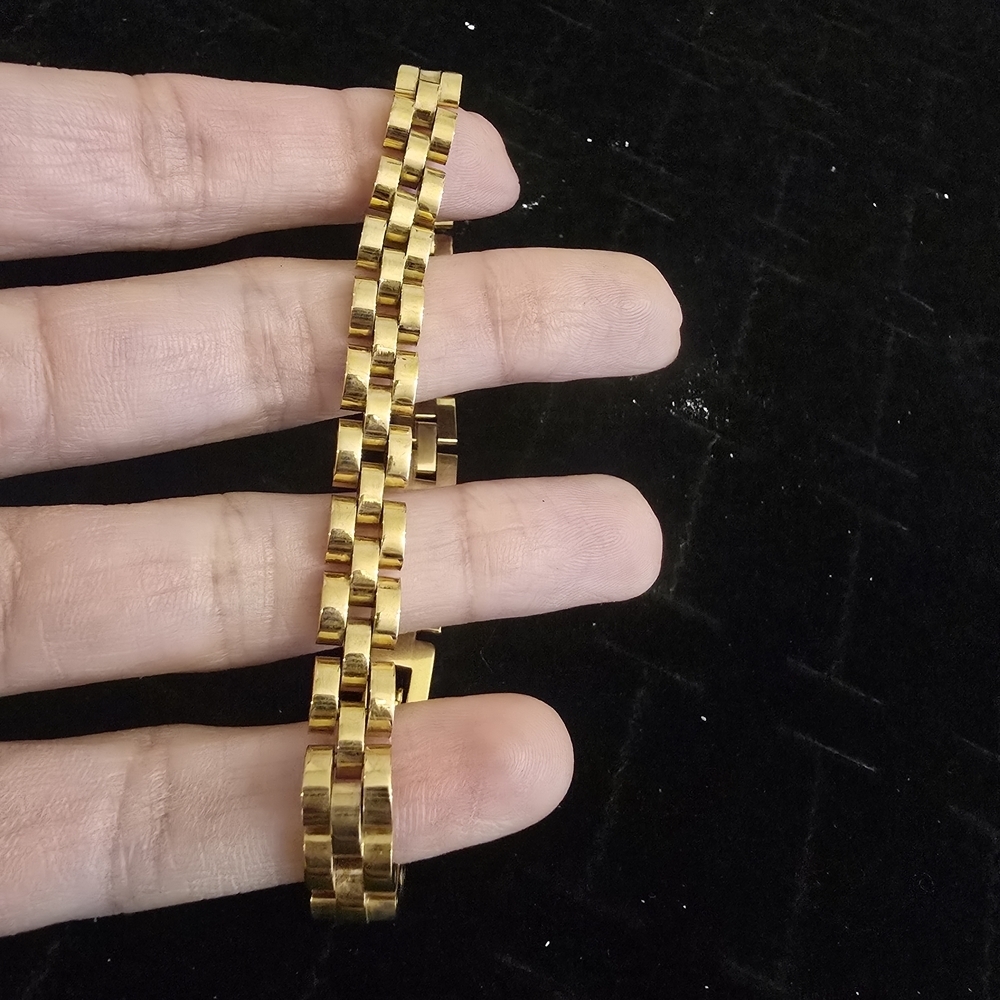 Gold-Tone Chain Bracelet